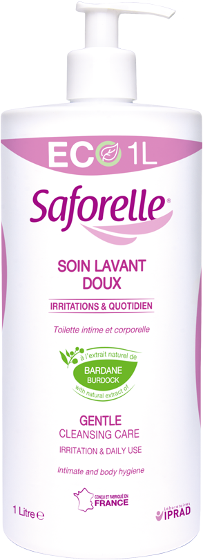Saforelle Soin Lavant Doux Toilette Intime & Corporelle Flacon Pompe 1l  Acheter / Commander En Ligne ✓