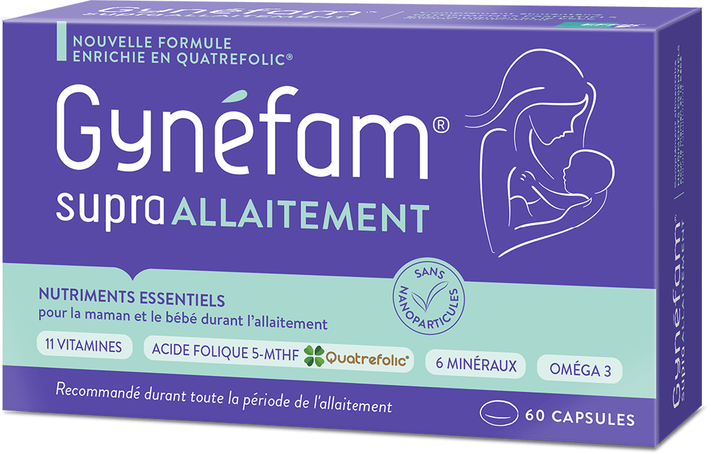 GYNEFAM SUPRA ALLAITEMENT Vitamines (60 capsules) Pharmacie Veau