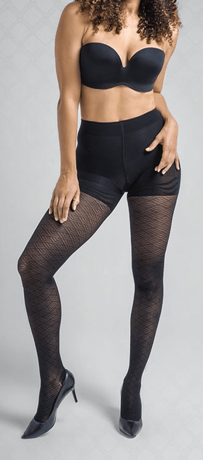 Innothera Smartleg BB Semi-Transparent - Collant Femme Enceinte - Classe 2  - Taille 1 Normal - Noir Mystérieuse